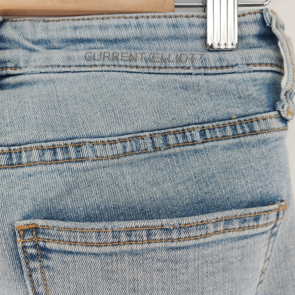 Current Elliot Straight Leg Cropped Jeans Size 26 - Picture 5 of 6